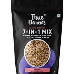 7 Types of Nutritious Seeds in a 250g Mix - Digestible Seeds | Nourishing Snacks | 100% Pure and Oven-Roasted